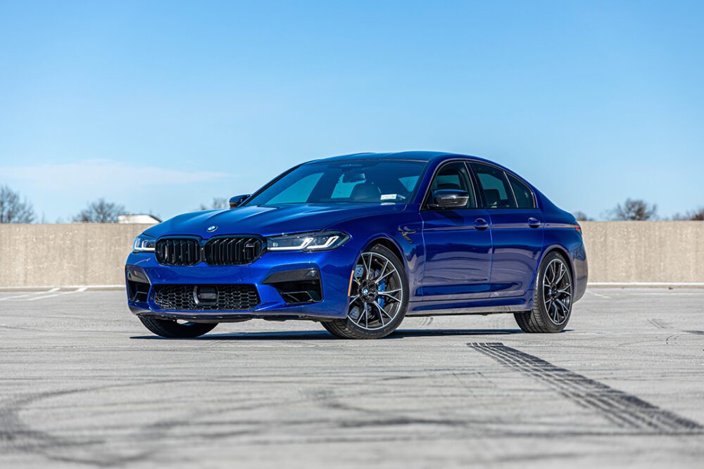 BMW M5 Competition Blue