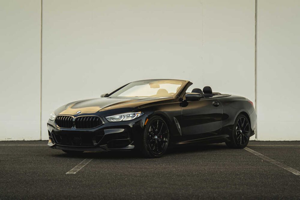 BMW M850i Convertible Black