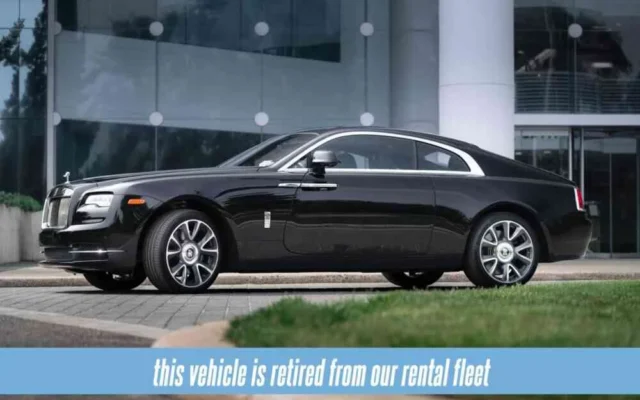 Rolls Royce Wraith Black