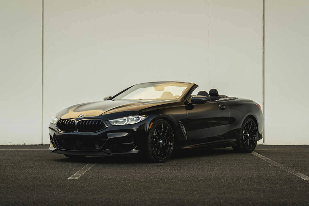 BMW M850i Convertible Black