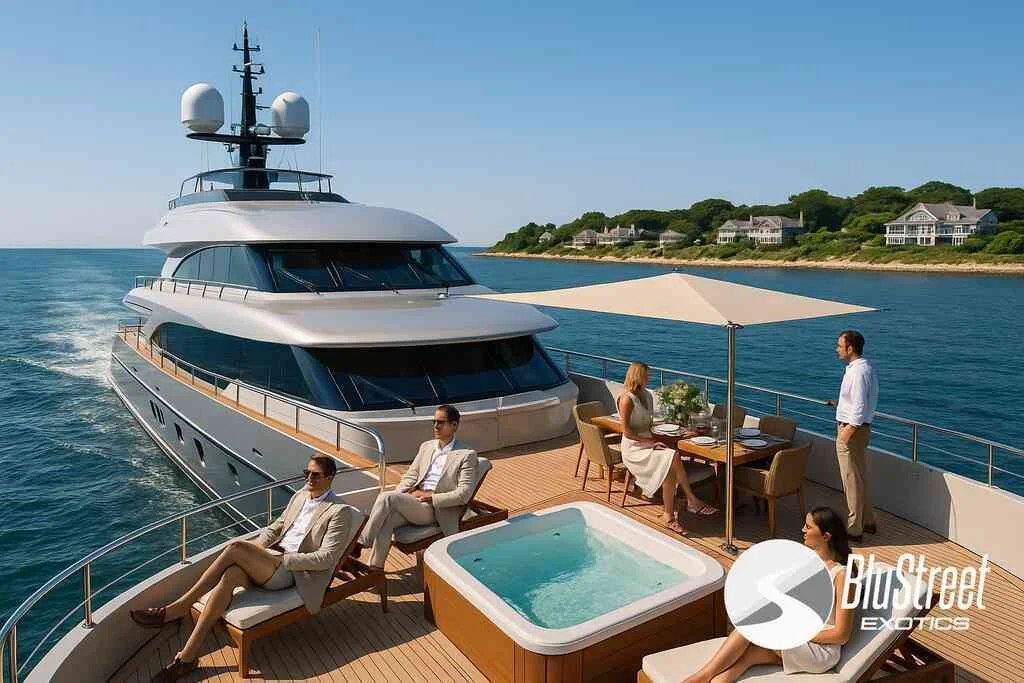 Yacht Guide by BluStreet Hamptons Exotic Car Rentals