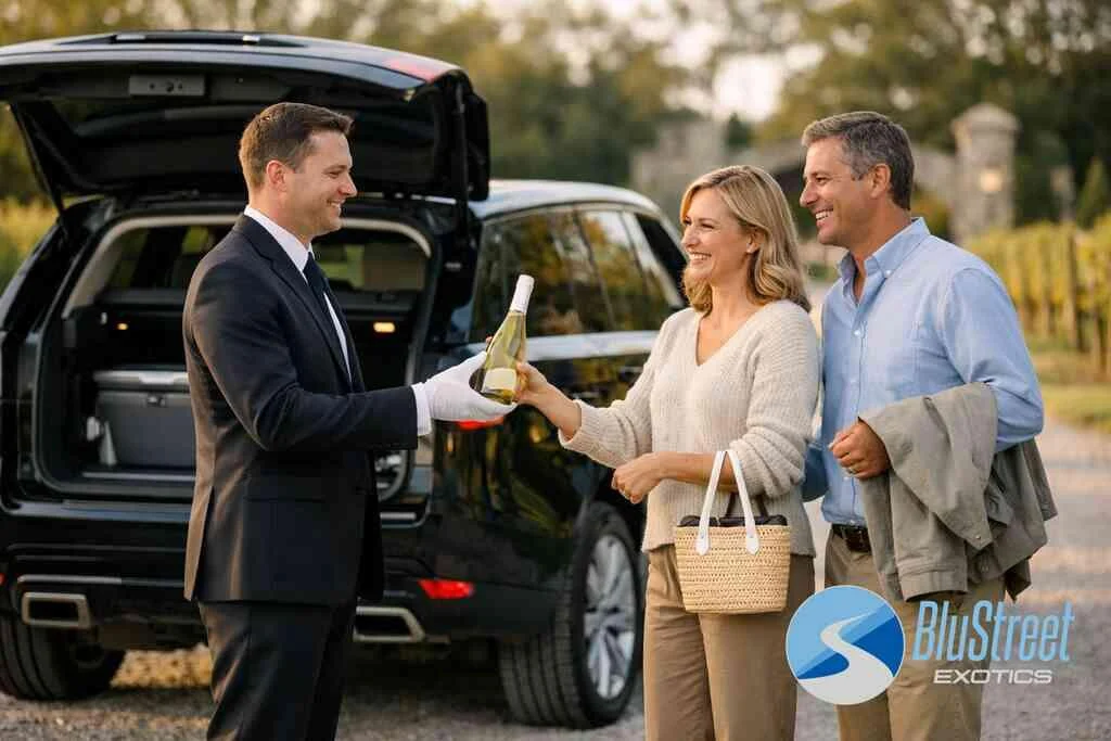 How convertible rental Hamptons can pair with a chauffeur plan for scenic coastal stops before tasting — BluStreet Hampt