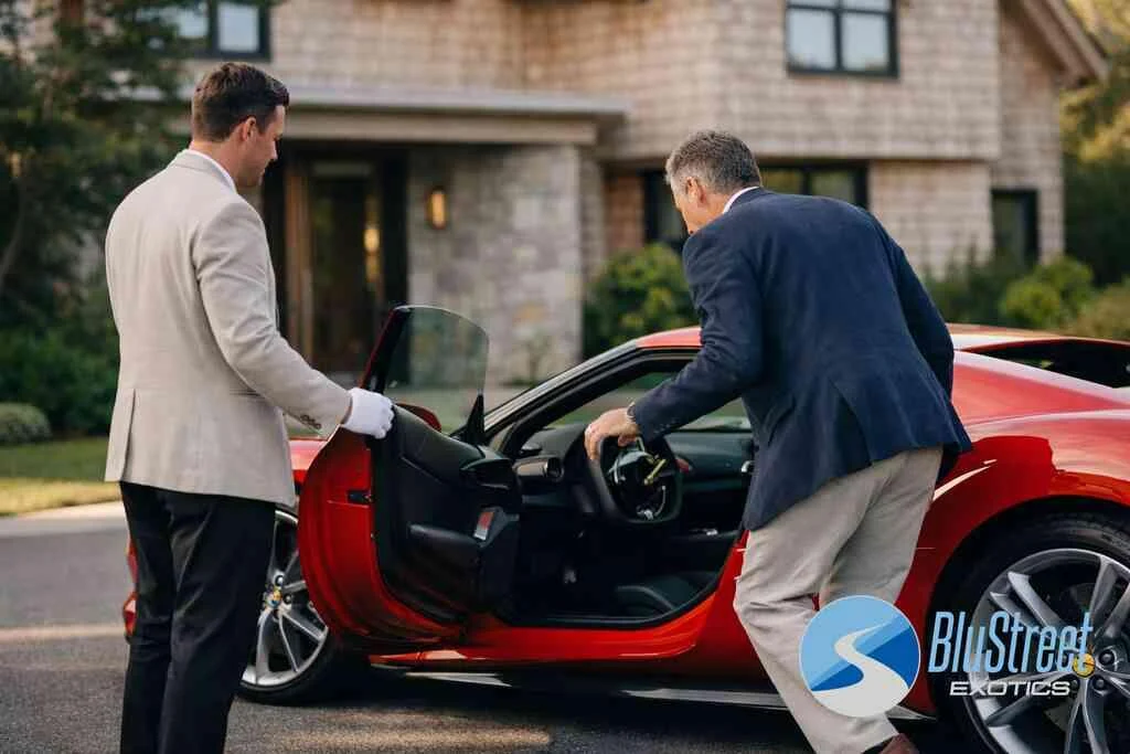 Why insurance included rental questions should be confirmed before you lock in a booking — BluStreet Hamptons Exotic Car