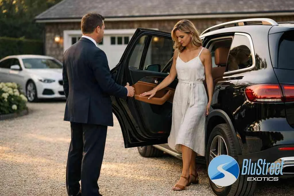 Which car fits the occasion when the Hamptons is the backdrop — BluStreet Hamptons Exotic Car Rentals