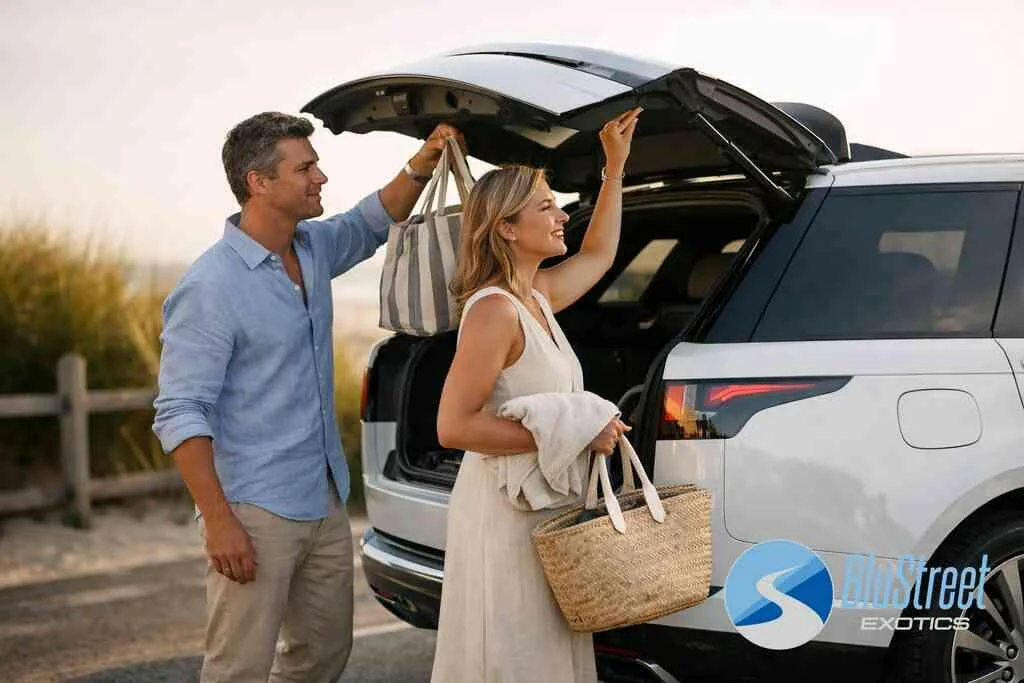 Why the driving position and acceleration matter on shorter Hamptons weekend car rental routes — BluStreet Hamptons Exot