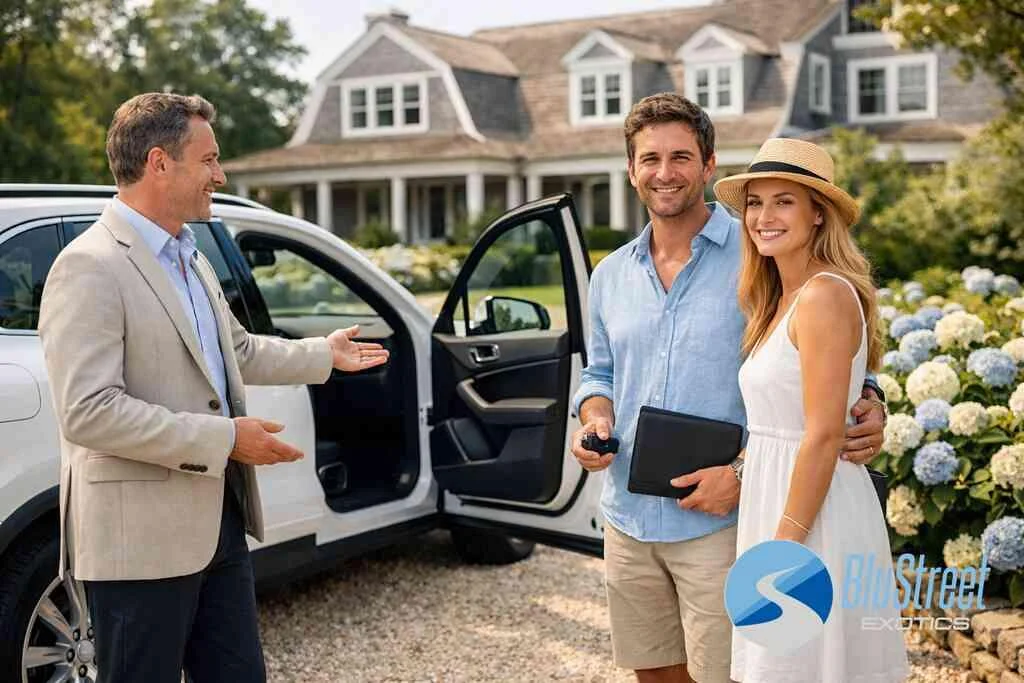 When supplemental liability coverage or collision damage waiver may come into play — BluStreet Hamptons Exotic Car Renta