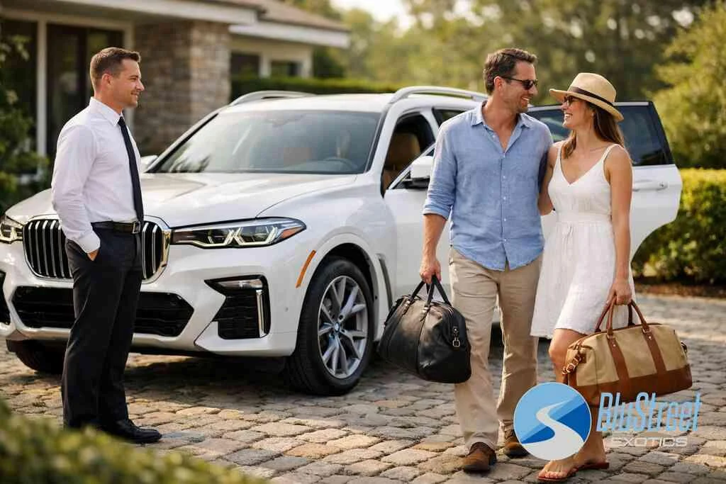 What to confirm for wedding car rental Hamptons, corporate car rental, and event transportation without surprises — BluS