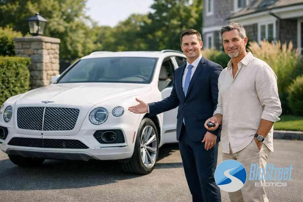 How the vehicle choice changes the approval path for a Rolls Royce rental Hamptons Bentley rental Hamptons or Mercedes-B