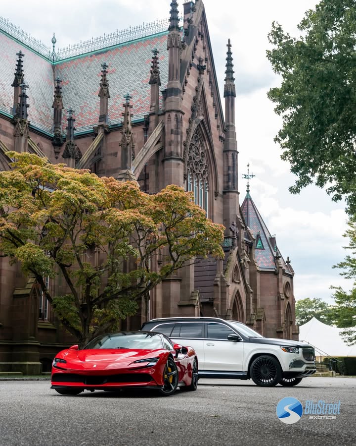 Not your average rental plug 🥵 Ferrari SF90